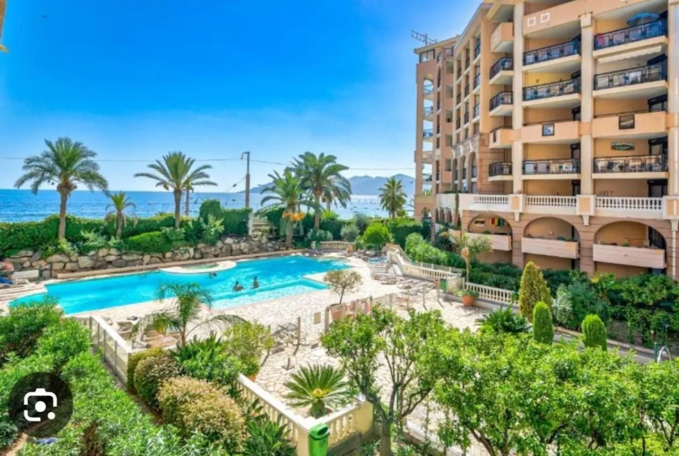 アパート Cannes Appartement Vue Mer , Piscine